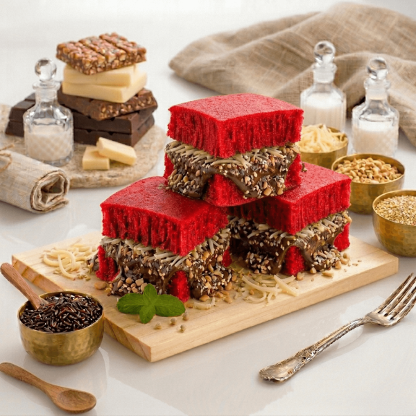 Martabak Manis Special Red Velvet Komplit